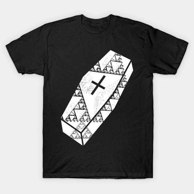 Fractal Death - Front T-Shirt by Aoristic